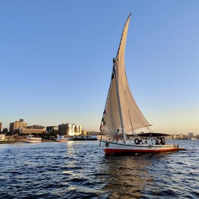 Felucca boottocht in Aswan